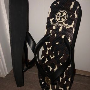Tory Burch Wedge Flip Flops